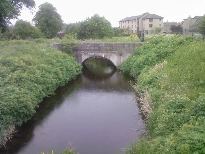 A section of the Aberdenshire Canal at Port Elphinstone which still contains water