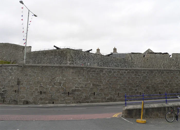 Fort Charlotte, Lerwick, Shetland, Scotland - from Commercial Street