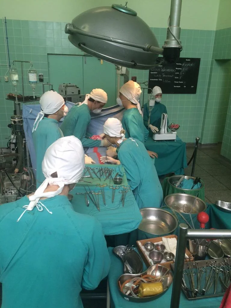 The old hospital building in Cape Town where the first human heart transplant was done by Dr Barnard