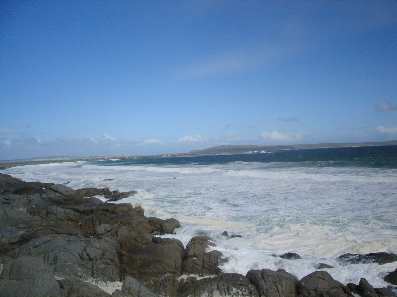 Saldanha Bay, Einfahrt