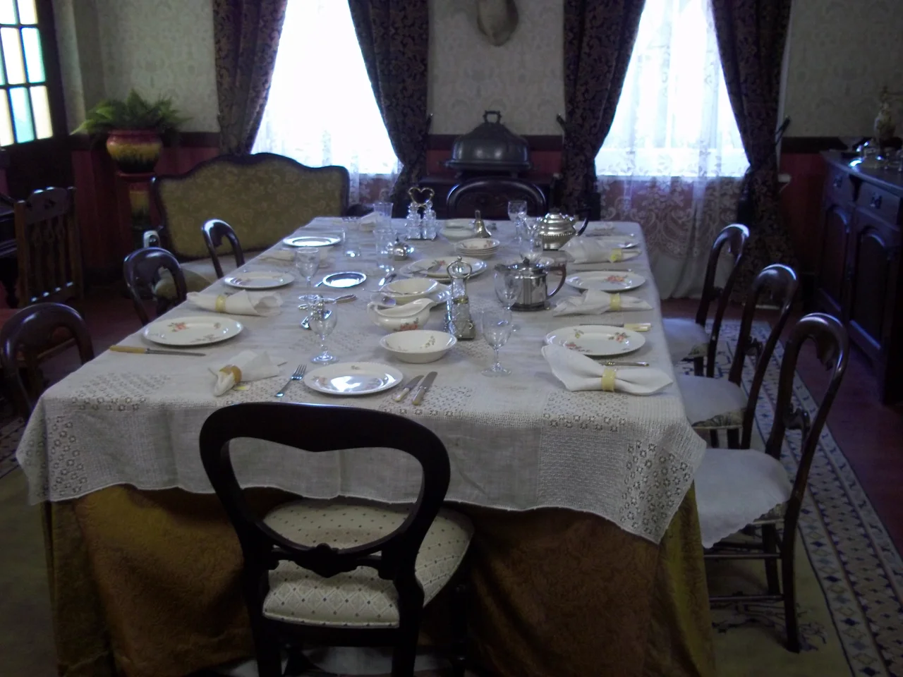 Early 20th century house at Gold Reef City in which the mining staff was lodged.