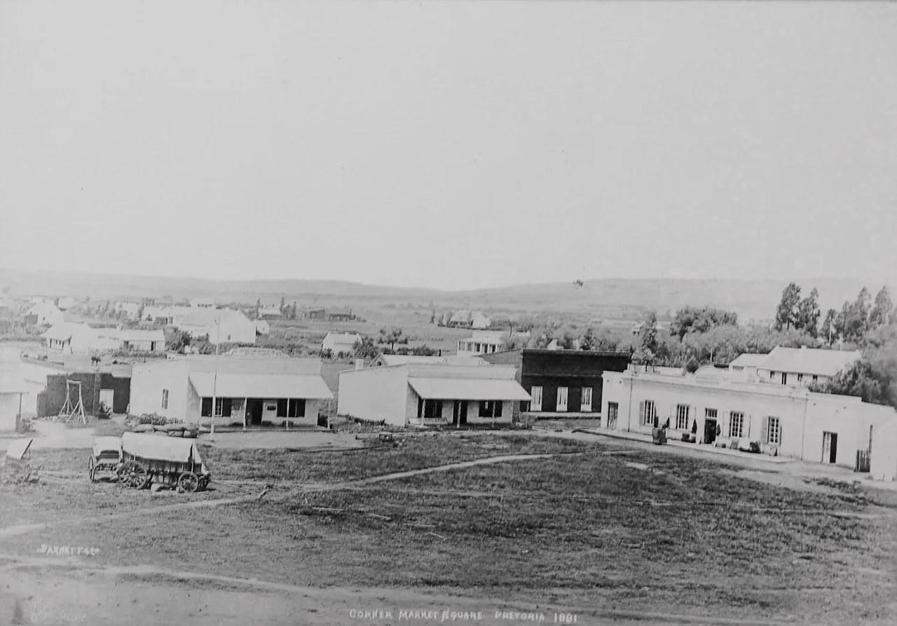 Market square (church square), Pretoria, in 1881