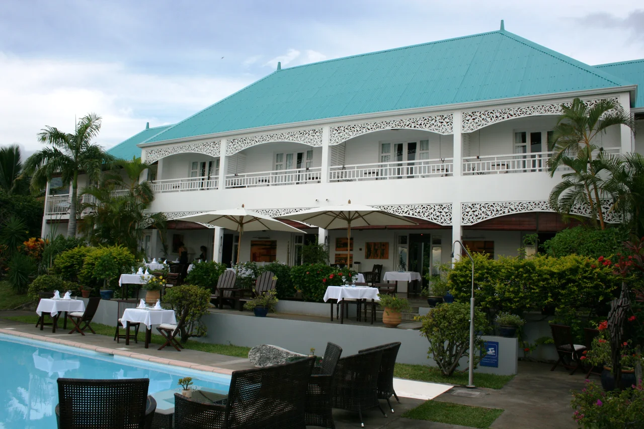 The Blue Margouillat, a hotel in Saint-Leu, Réunion.