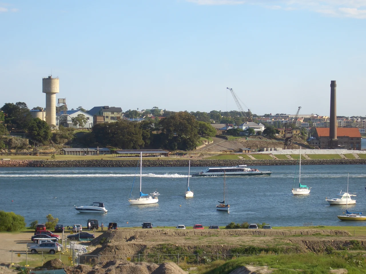 Cockatoo Island, view from Woolwich