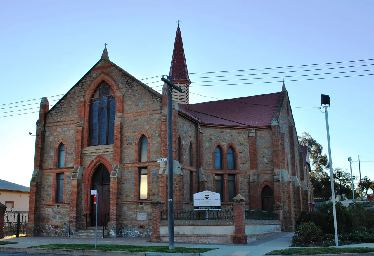 Wesley Uniting church at en:Broken Hill, New South Wales