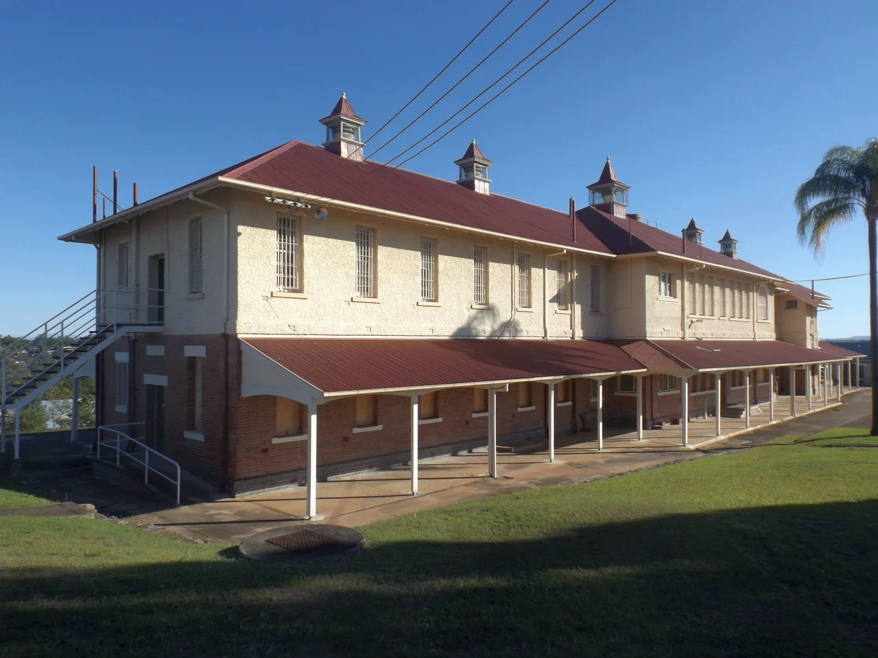 Photo of Ipswich Mental Hospital at Ipswich, Queensland, Australia.