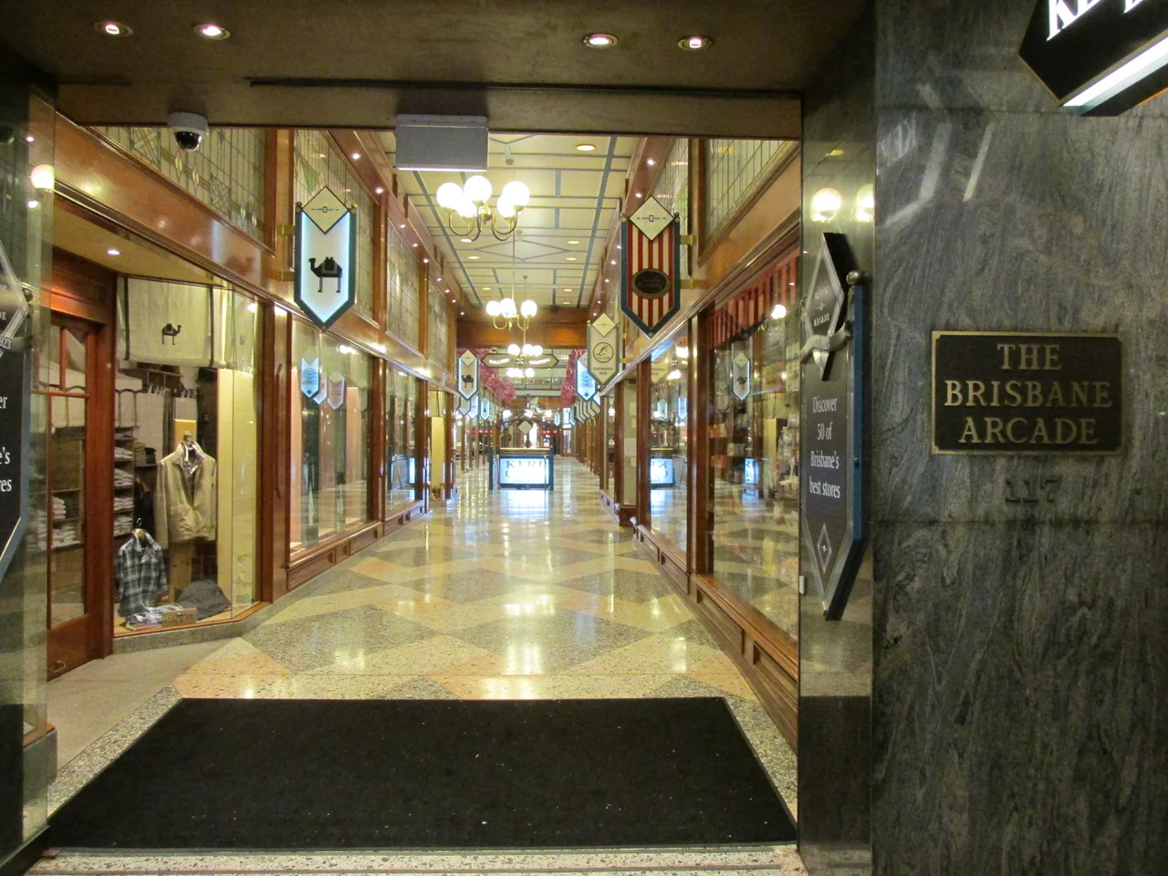 Brisbane Arcade in Brisbane, Queensland