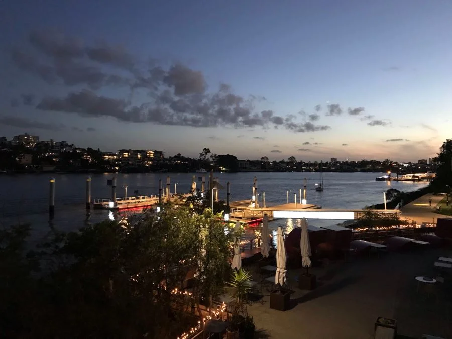 Entertainment at Sunset, Powerhouse, New Farm, Brisbane River, 2021