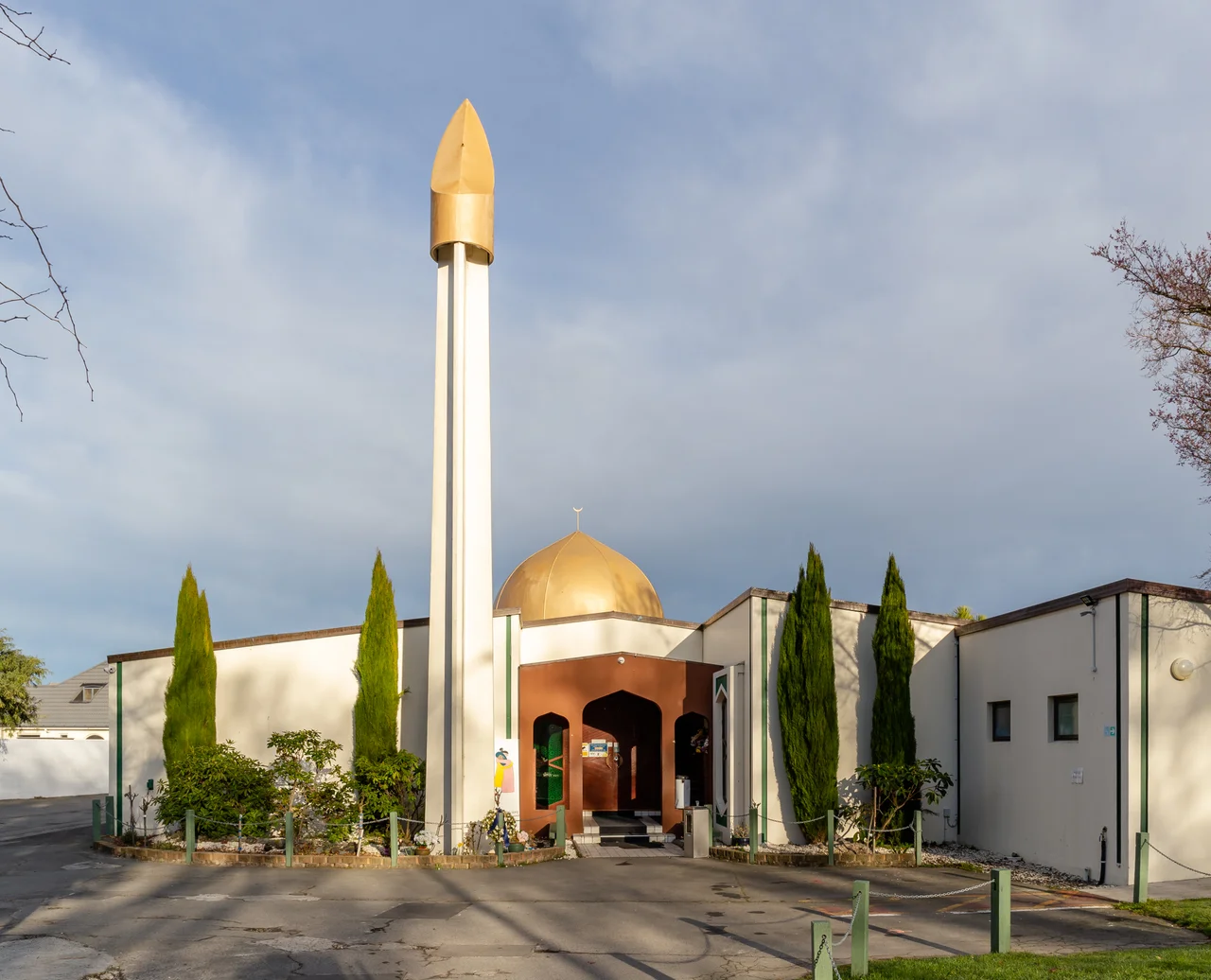 Christchurch Mosque (Al Noor Mosque (Arabic: مسجد النور‎‎, Masjid al-Noor)), Christchurch, New Zealand