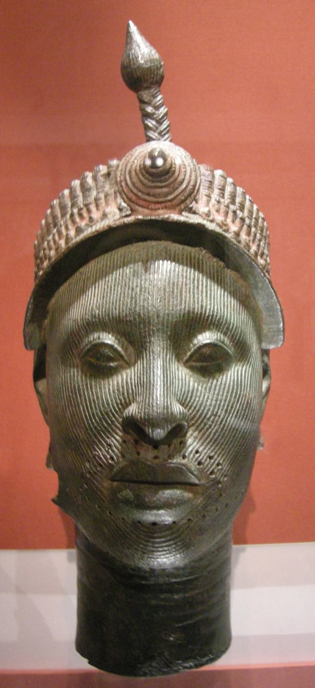 British Museum reference
Af1939,34.1
Detailed description
The Ife Head
Location
Room 25