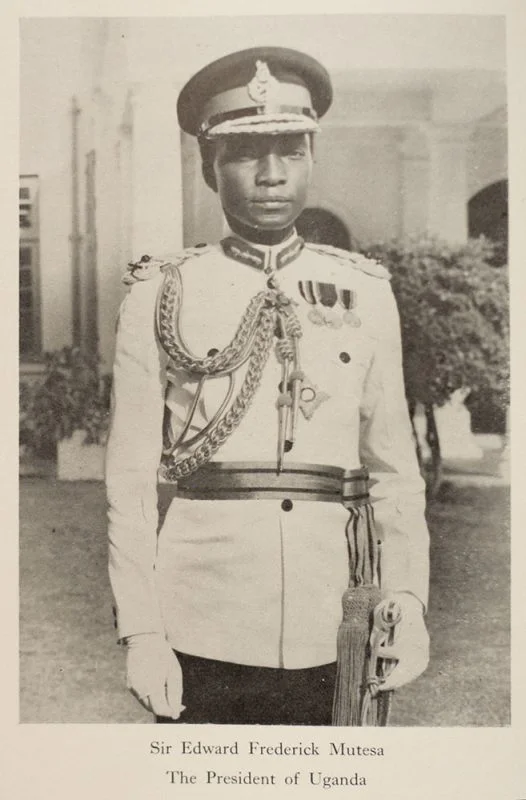 Sir. Edward Fredrick Mutesa, The President of Uganda. in a Uganda Independence Anniversary 1964 Magazine