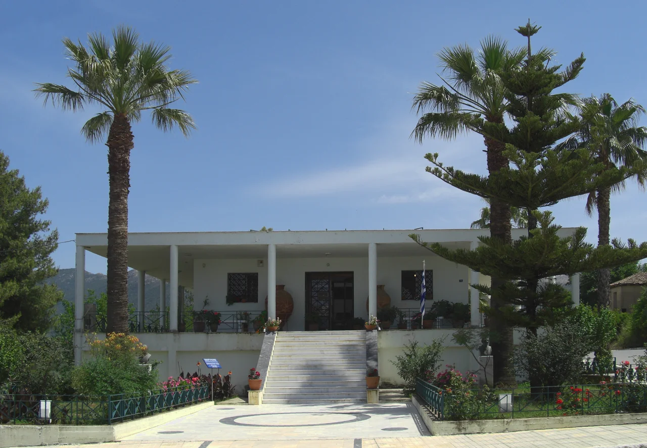 The archeaological museum at Hora in greece, where the findings of the palace of Nestor are kept.