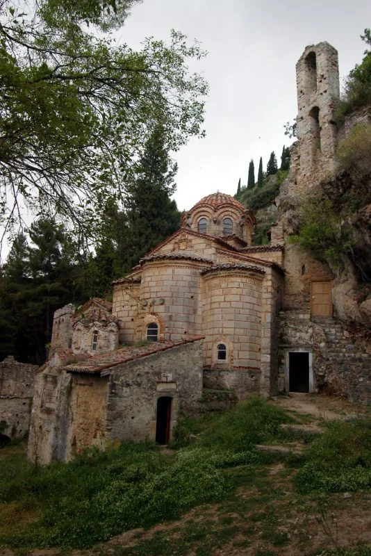 Monastery of Peribleptos in MystrasGrèce Greece Mystra 1