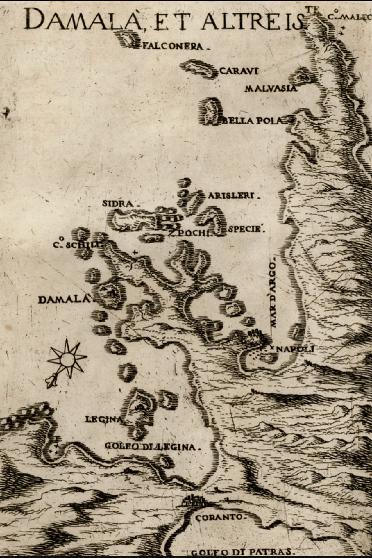 Map, The Byzantine Empire, 1265.