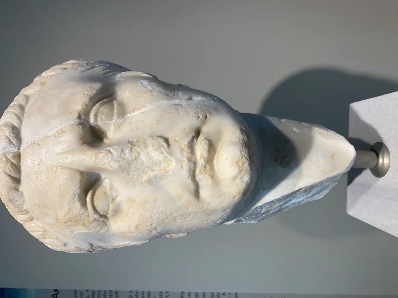 Marble bust of General Agrippa, second half of the 1st century BC
