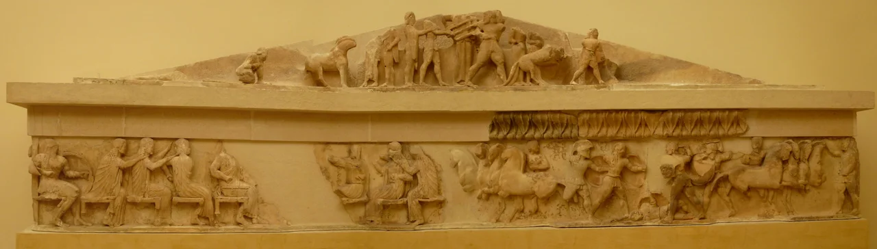 Interior of en:Delphi Museum, Greece