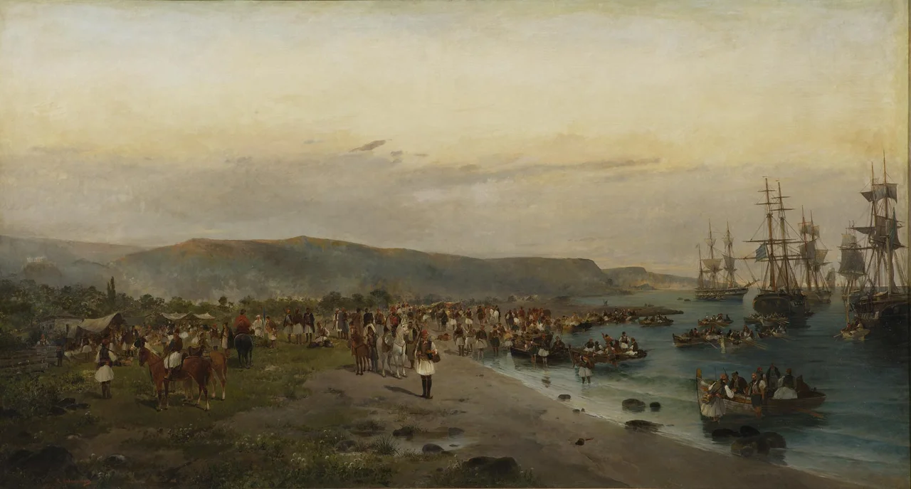 Karaiskakis landing at Faliron