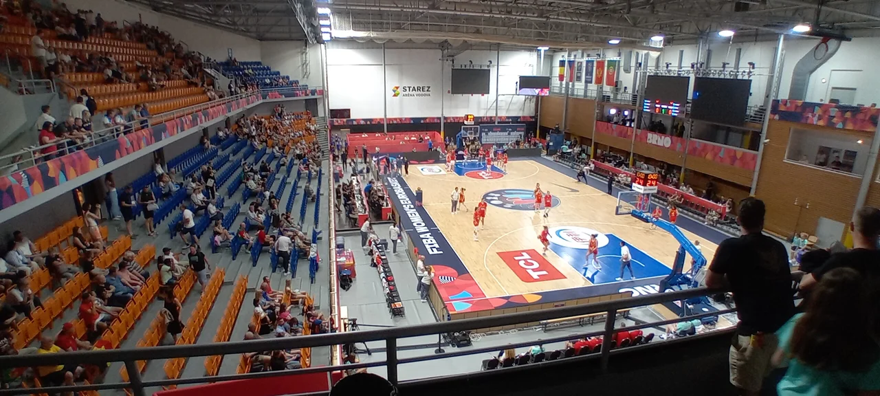 Czechia vs Montenegro at EuroBasket Women 2025 in Brno