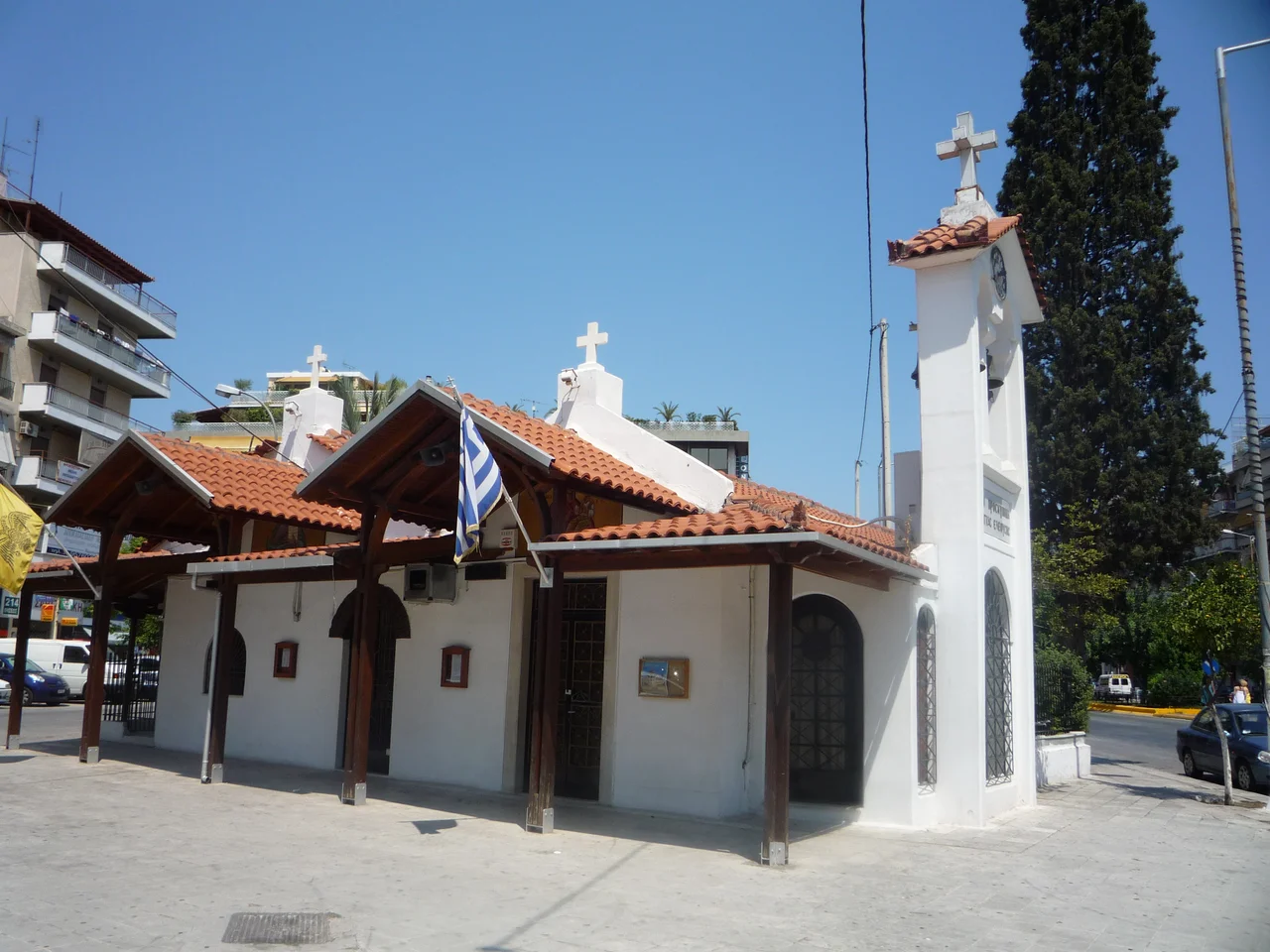 The church Agia Eleousa in Kallithea, Attica, Greece