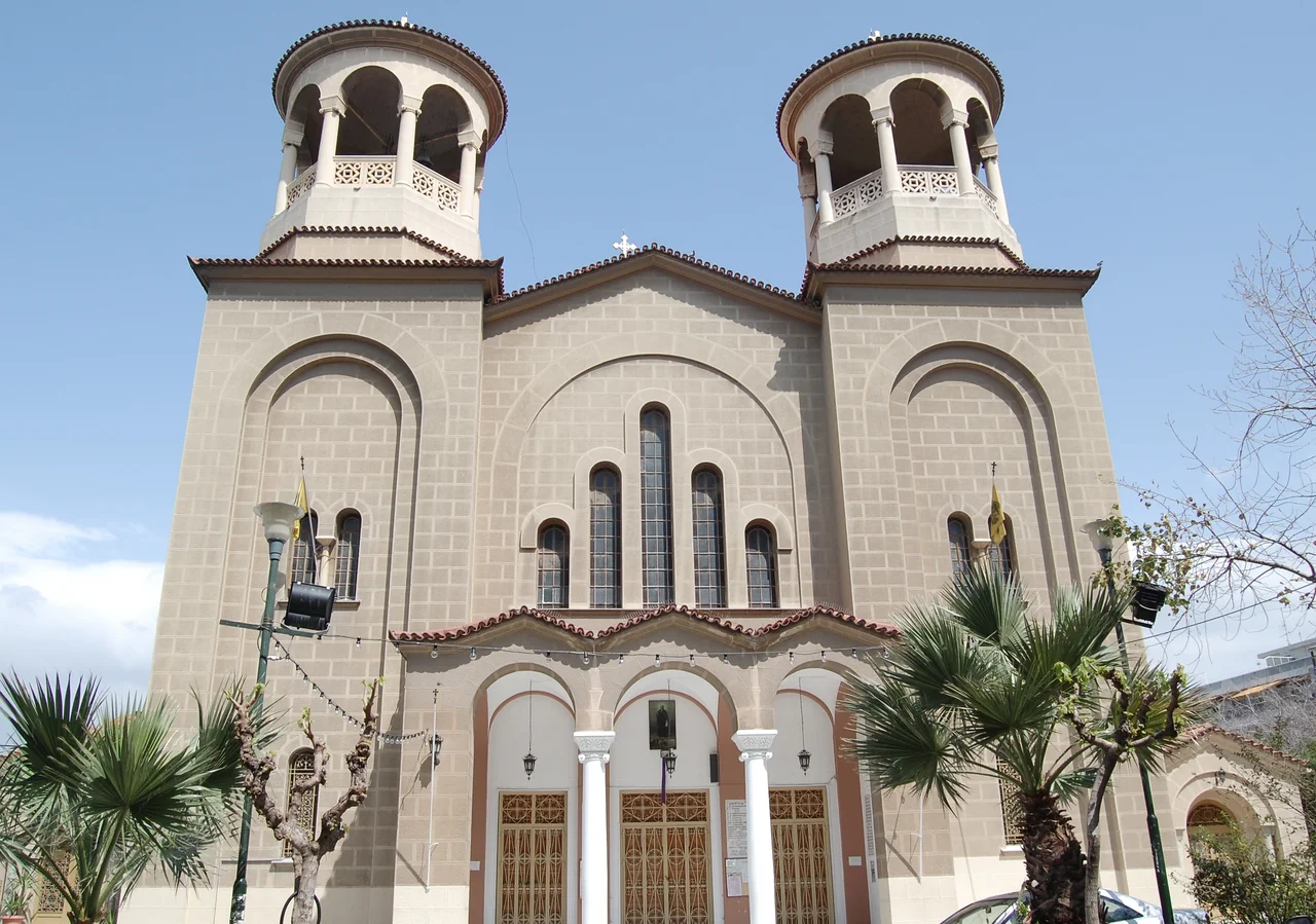 Profitis Ilias, main church in the Pagrati quarter of Athens.