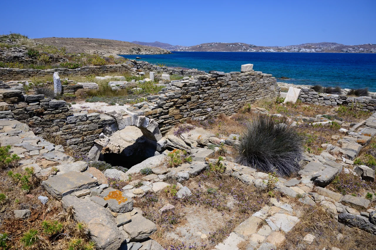 Synagogue of Delos, between 150 and 128 BC.