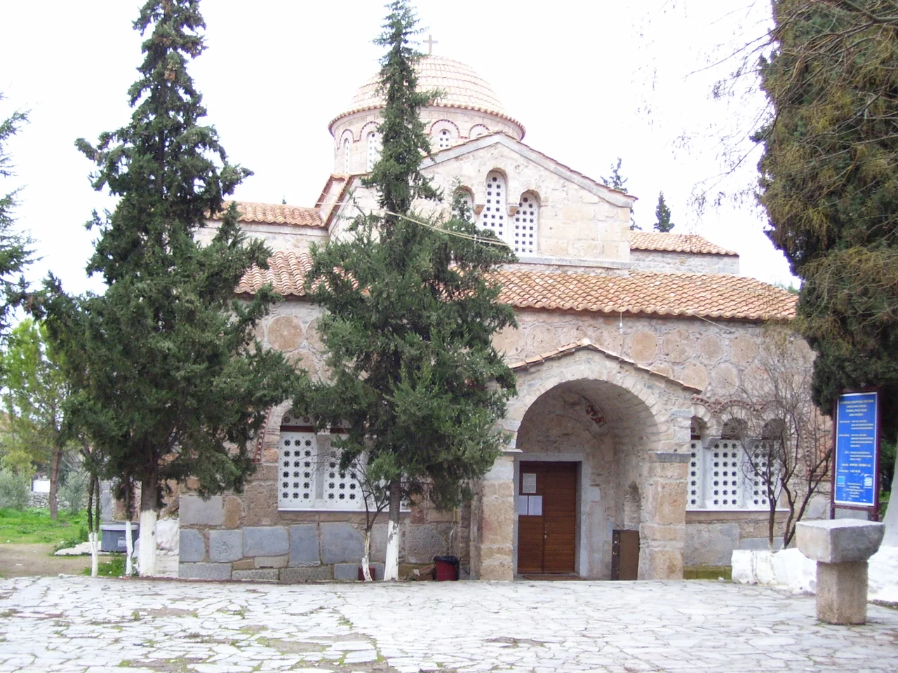 Scripus monastery in Orchomenos, Boeotia, Greece