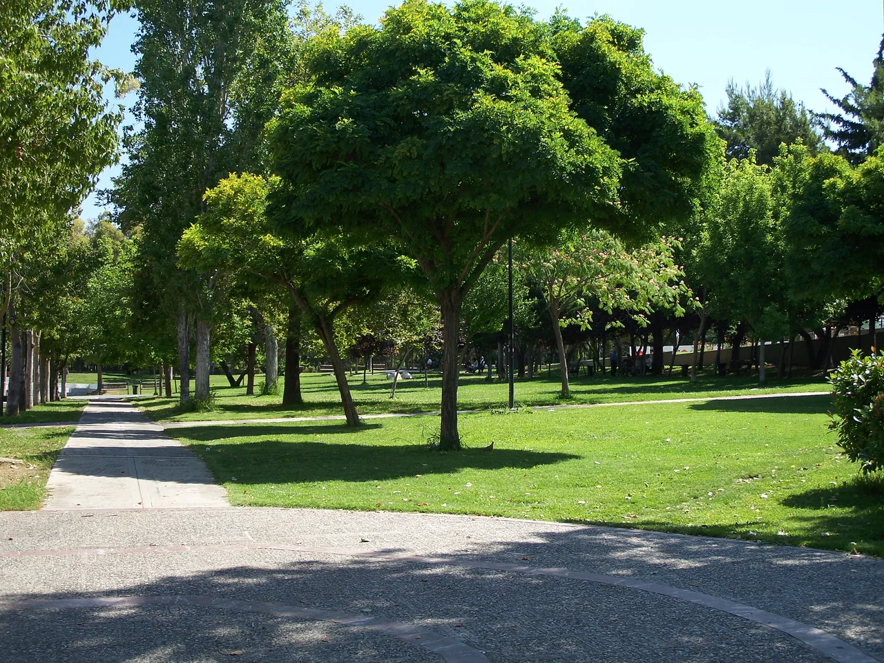 The municipal park (Άλσος Αιγάλεω)of Egaleo, Athens.