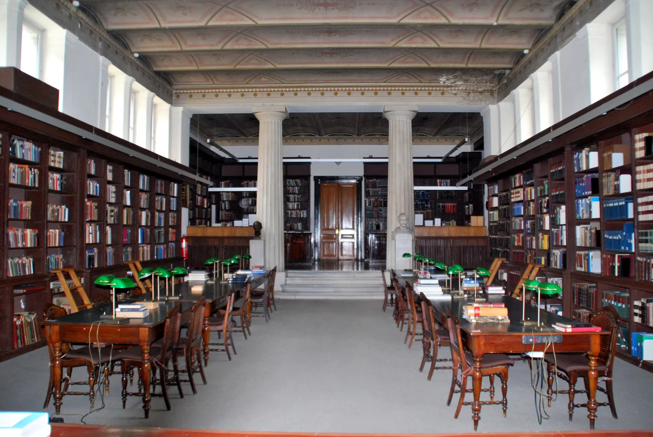 Library of the German Archaeological Institute in Athens.