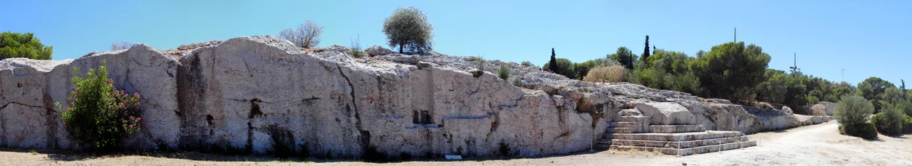 An image of the Pnyx, in central Athens