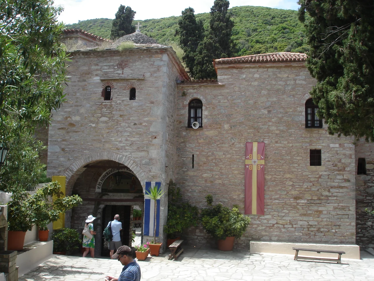 Gatehouse of Evangelistria Monastery, Skiathos
