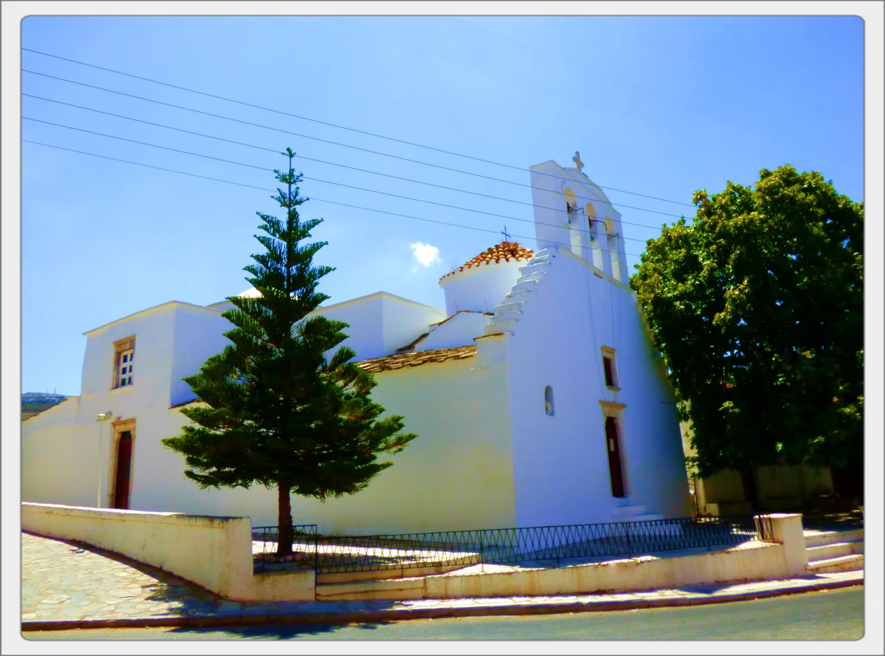 Panagia Protothroni in Chalki, Naxos, Greece