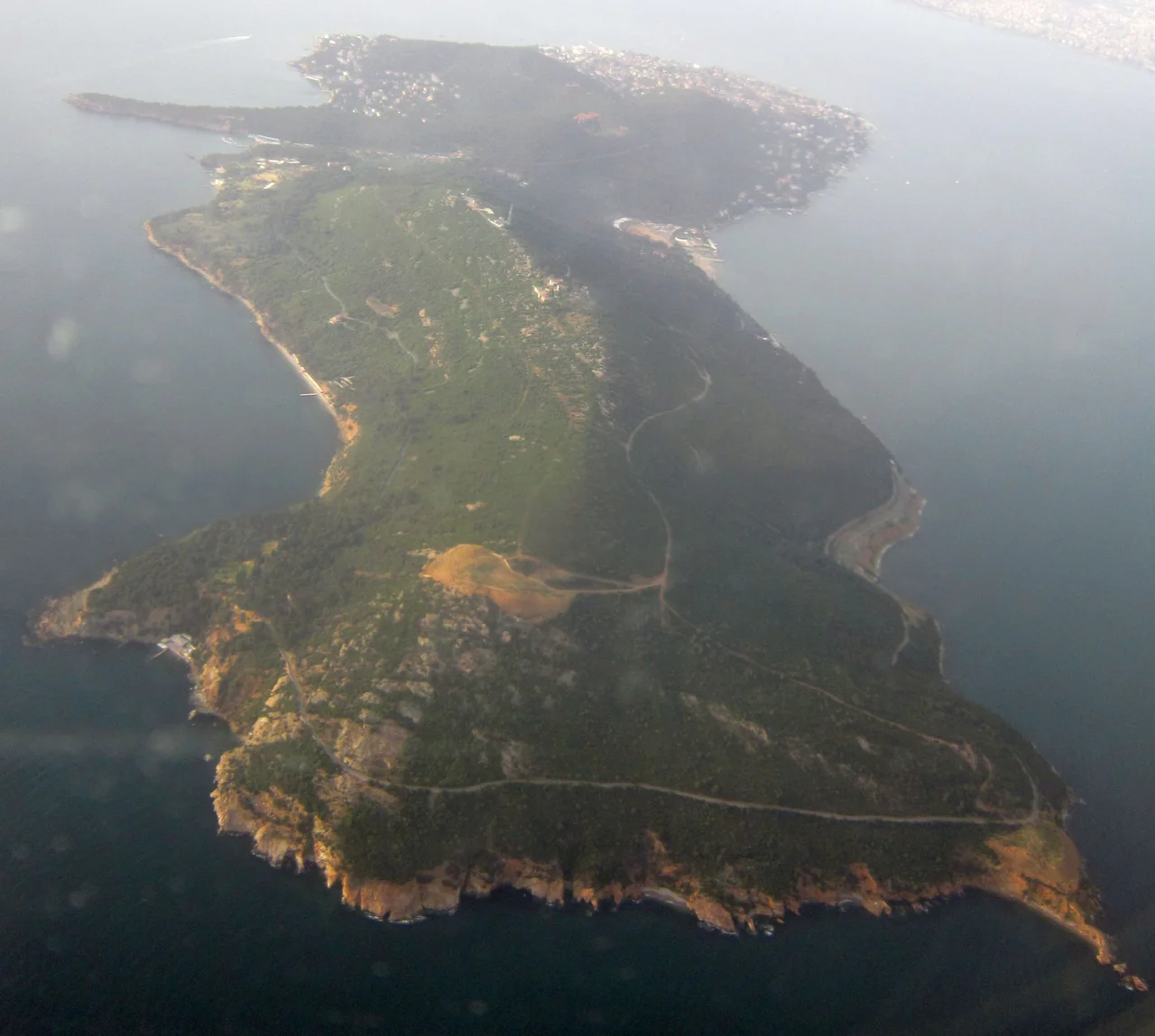 Aerial view of Büyükada