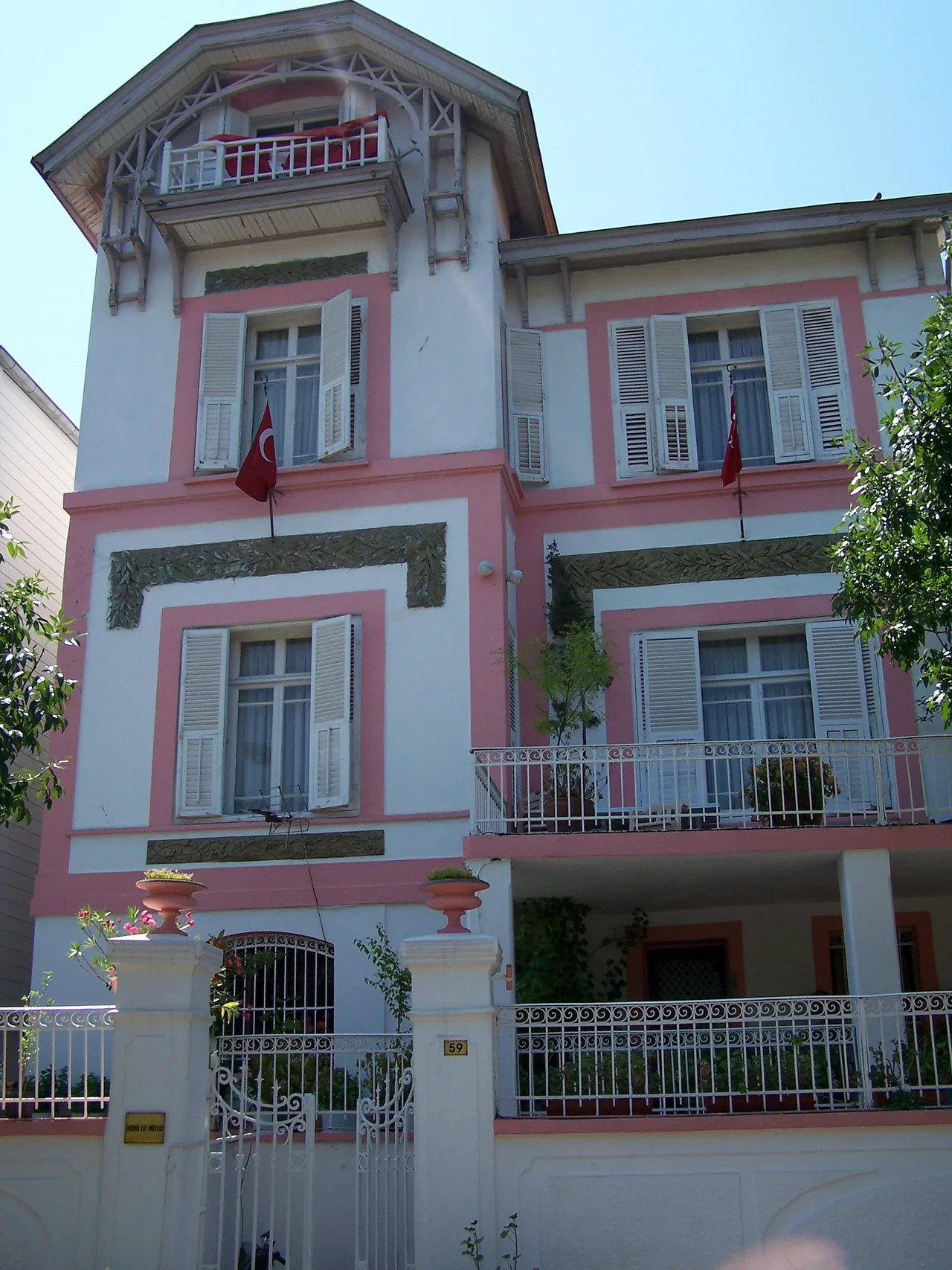 İnönü Evi Müzesi in Heybeliada, Turkey