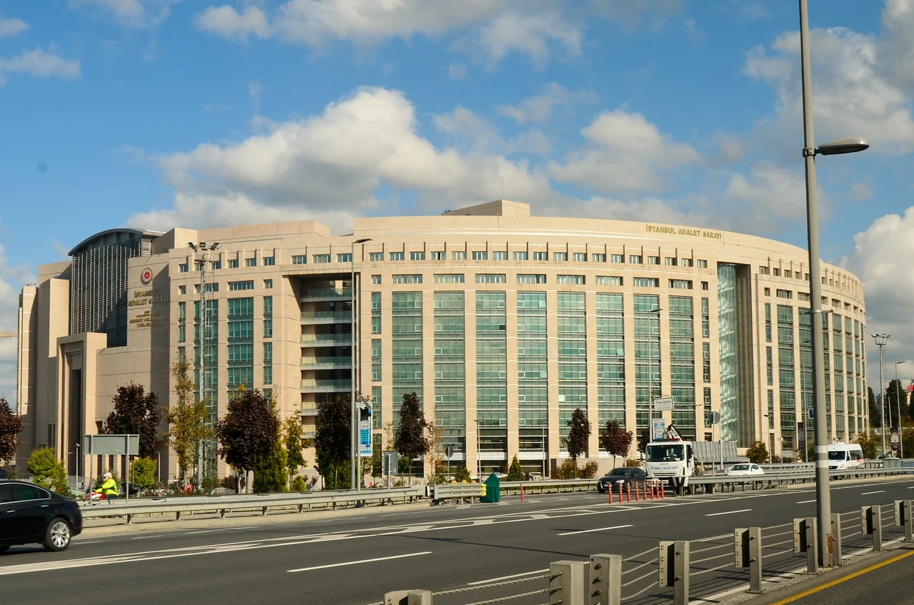 Istanbul Palace of Justice at Çağlayan, Şişli in Istanbul, Turkey