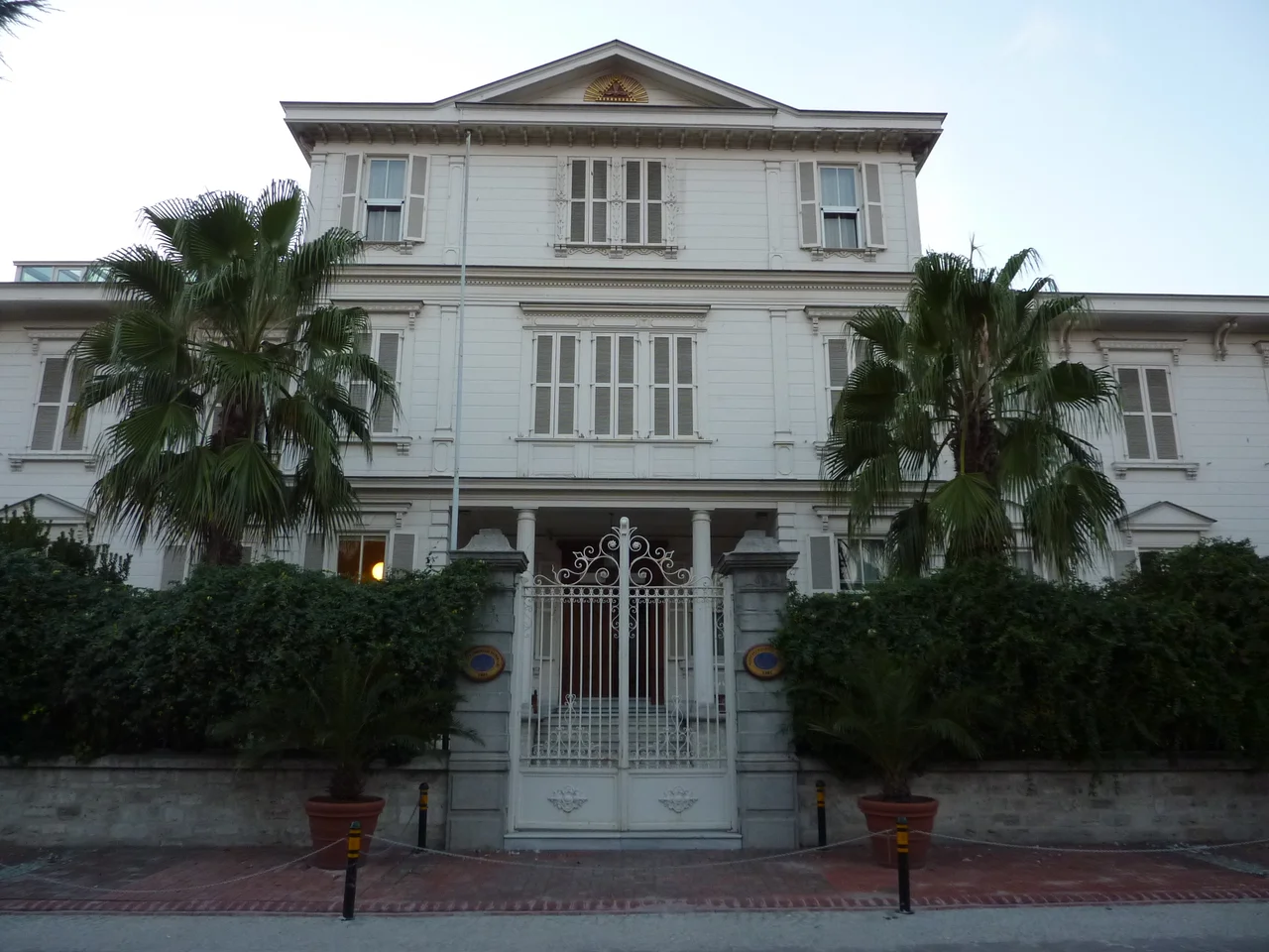 The office building of the Armenian Patriarchate of Constantinople, across the street from the Surp Asdvadzadzin Patriarchal Church.