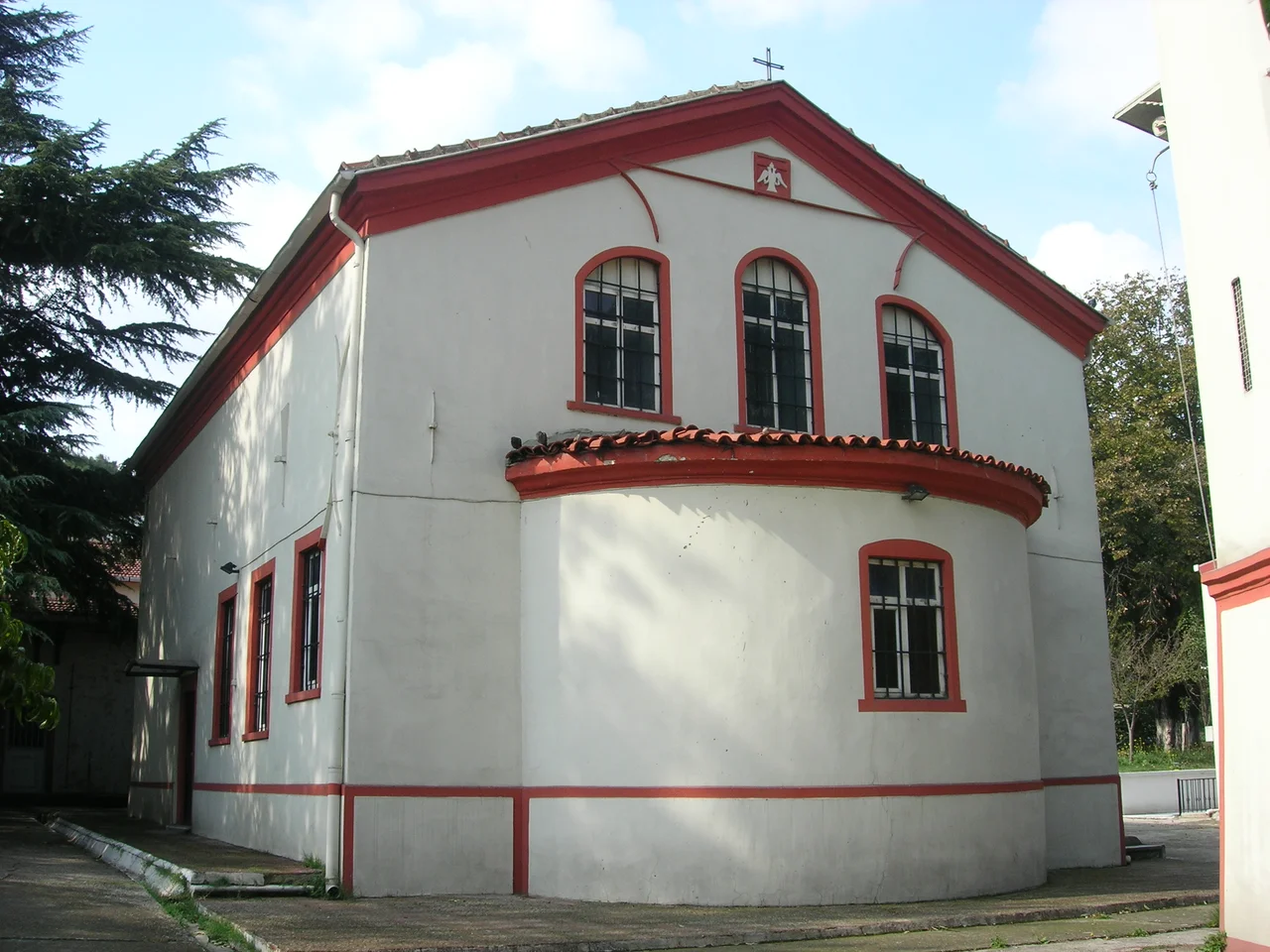 The church of the Balikli Greek Hospital in Zeytinburnu, Istanbul