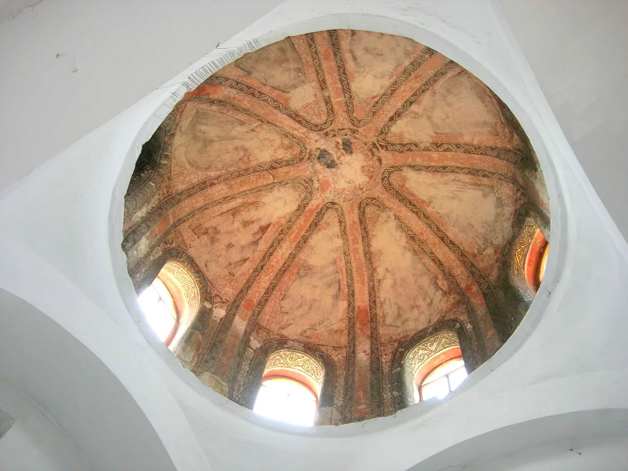 The South dome of the exonarthex of Vefa Church in Istanbul