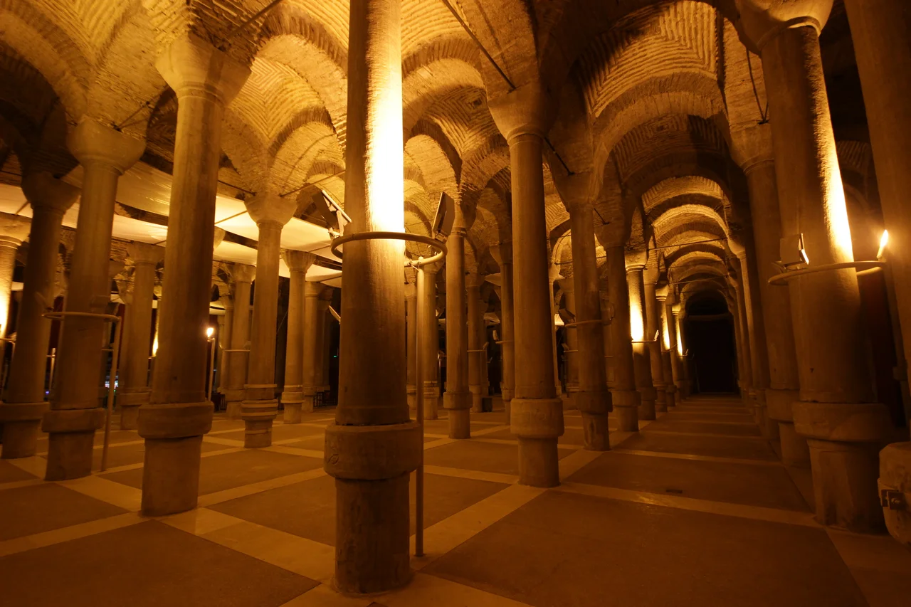 Interior view of the Cystern of Philoxenos