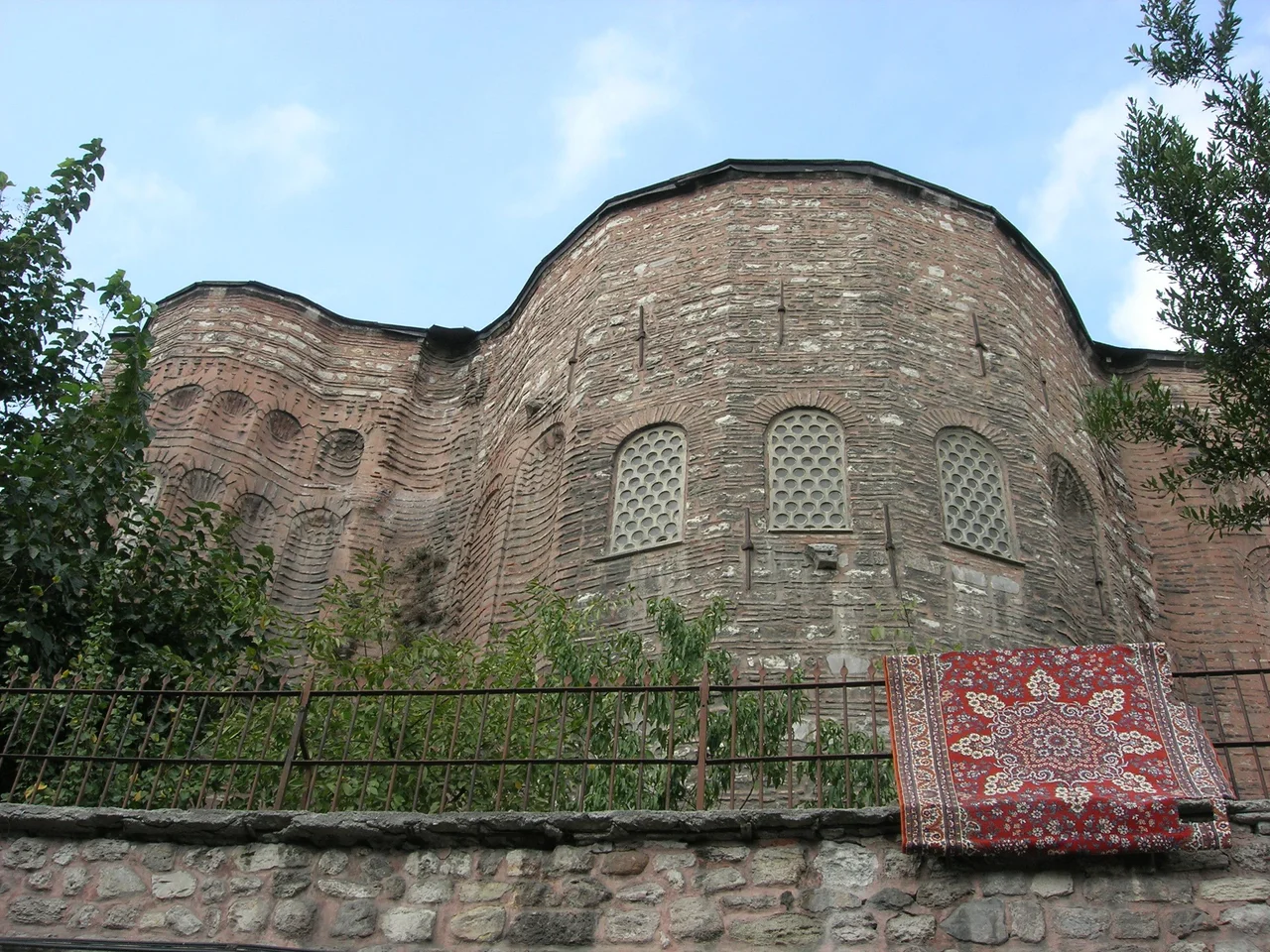 Particular of the Apses of the Gül Mosque in Istanbul