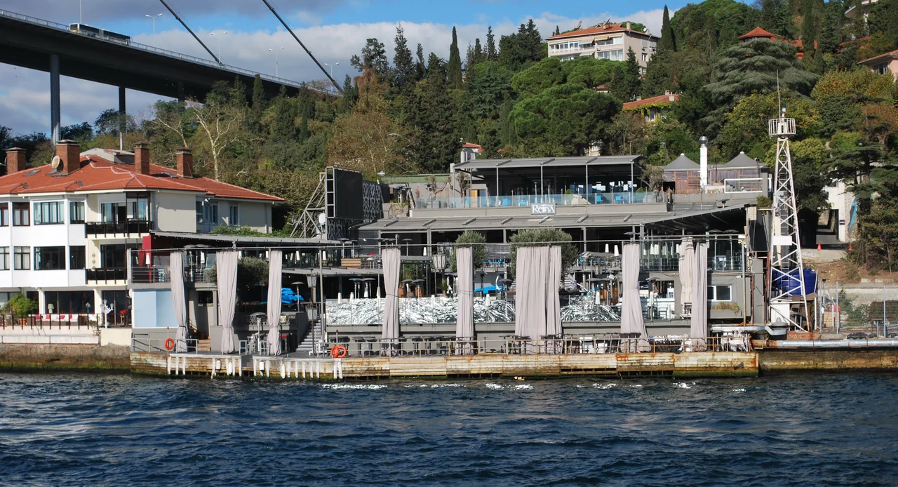 Reina restaurant, by Bospurus Bridge, Ortaköy, Istanbul