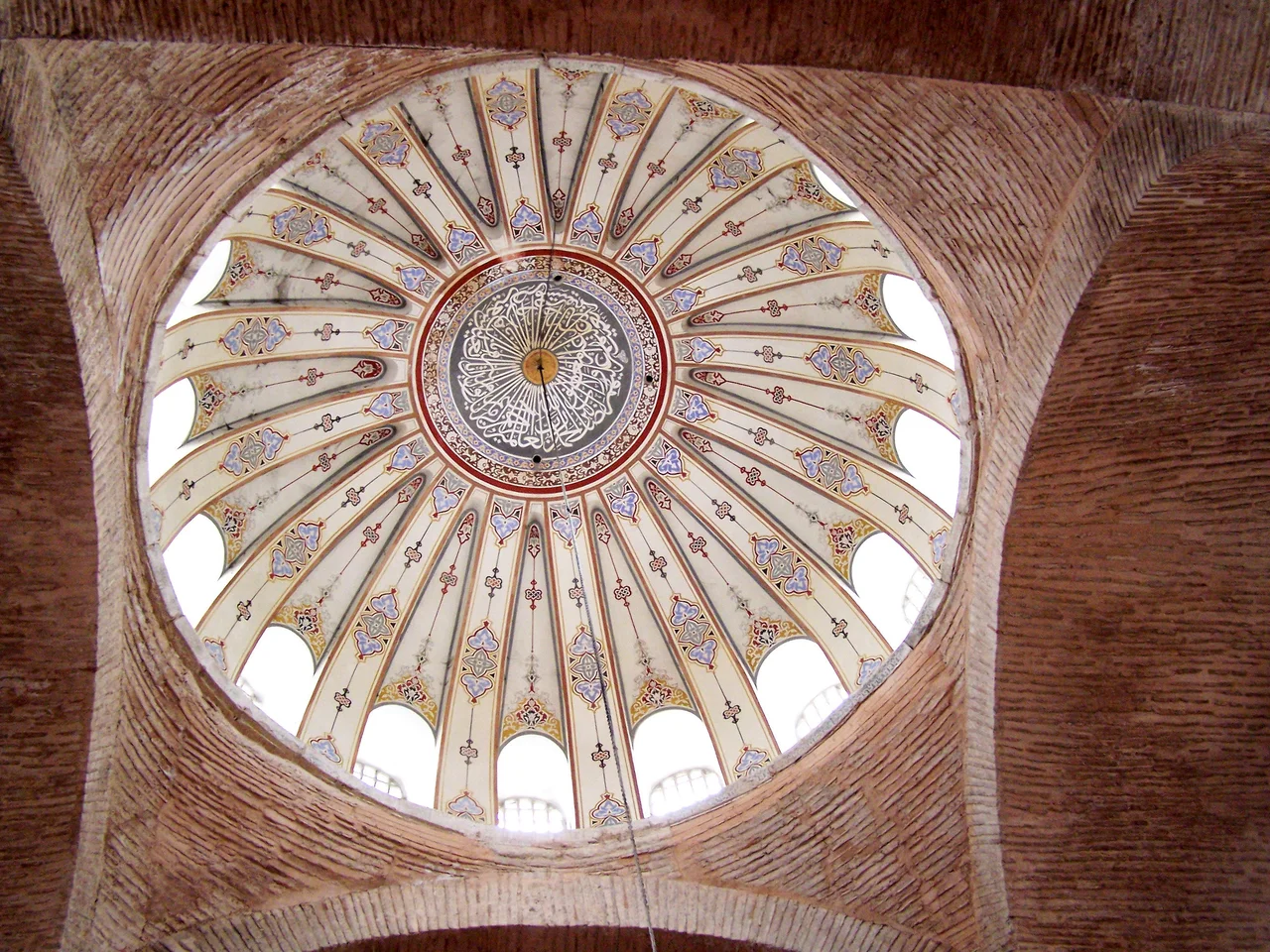 Central dome of Kalenderhane Camii in Fatih, İstanbul, Turkey
