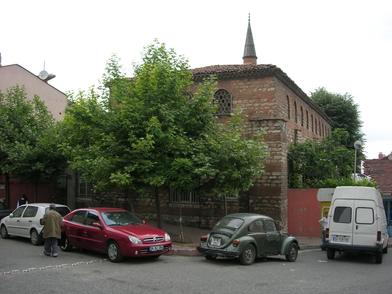The former Church of the Saint Nicholas( today Kefeli Mescidi) in Istanbul viewed from S