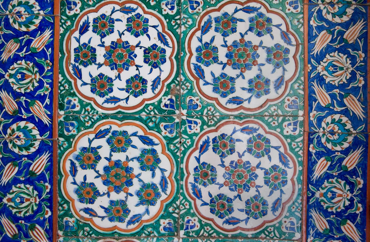Iznik tiles from the best period