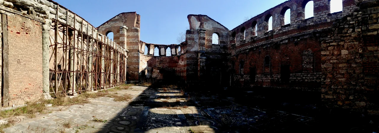 The interior of the St. John Stoudios (Imrahor) Monastery