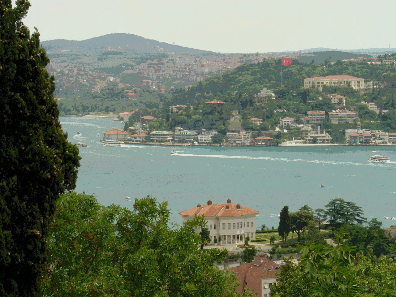 Taken from the plateau of American Robert College in Arnavutköy, Istanbul.