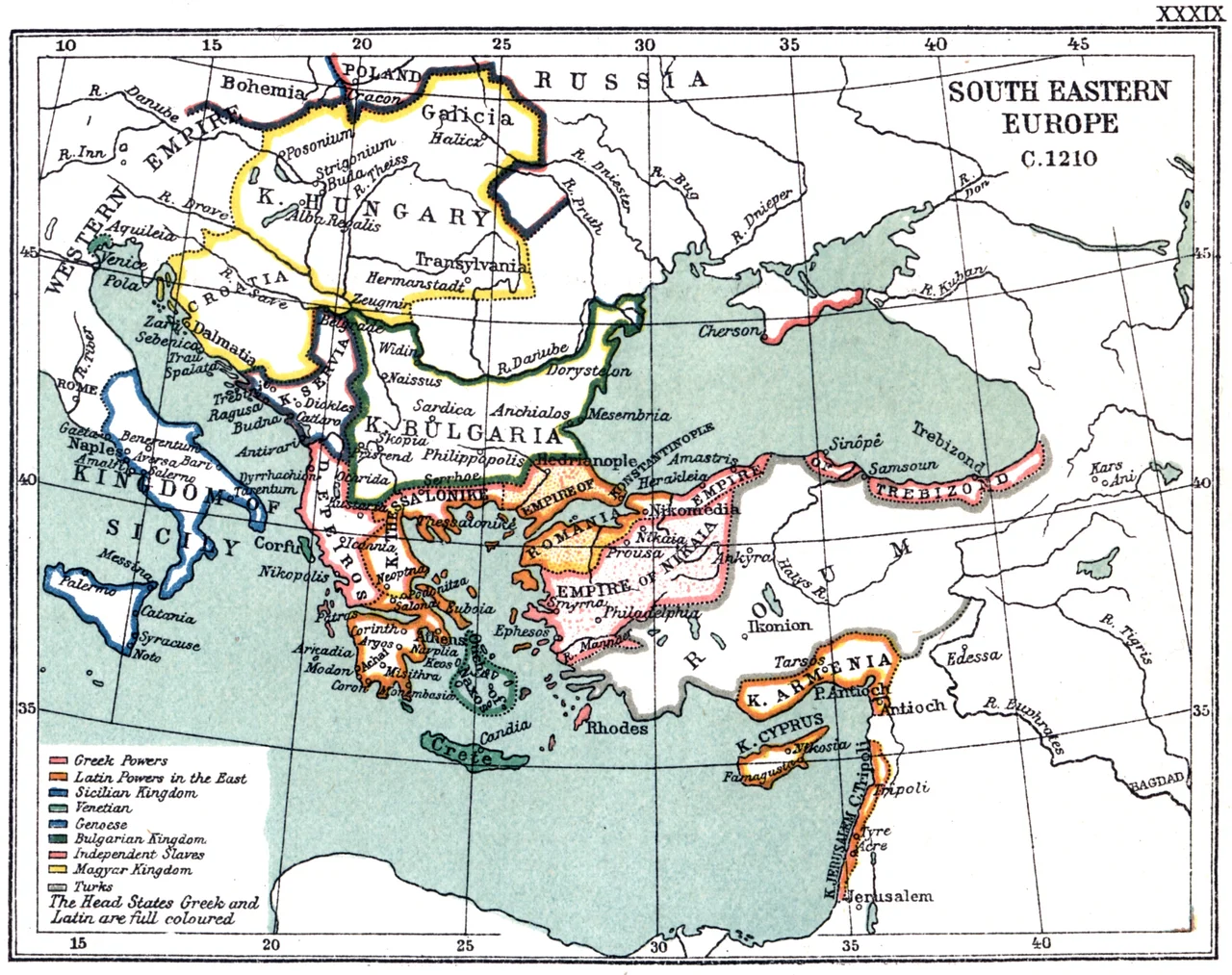 XXXV SE Europe c. 1210