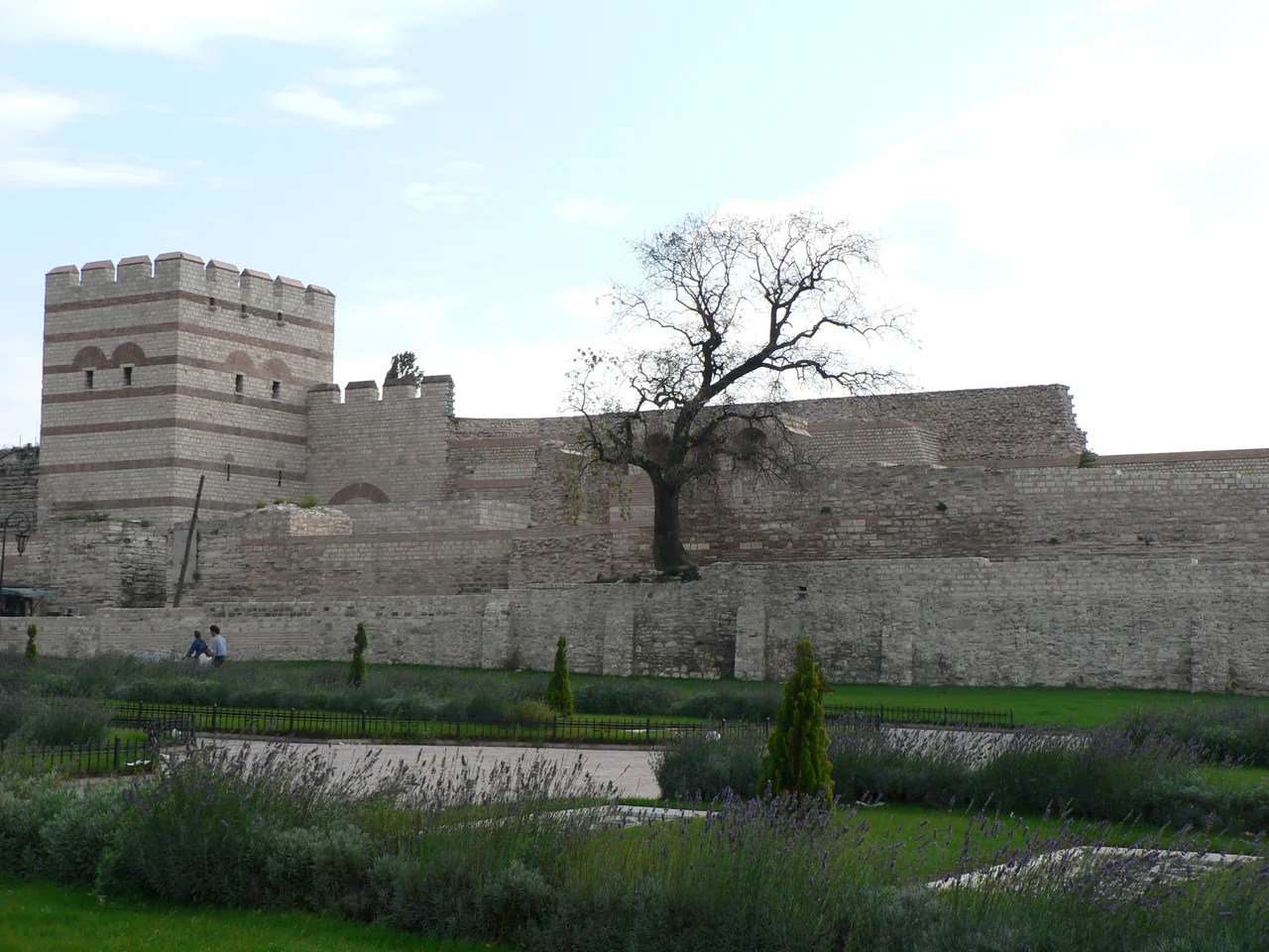 Gate of St. Romanus on the Theodosian Walls of Constantinople (Istanbul).