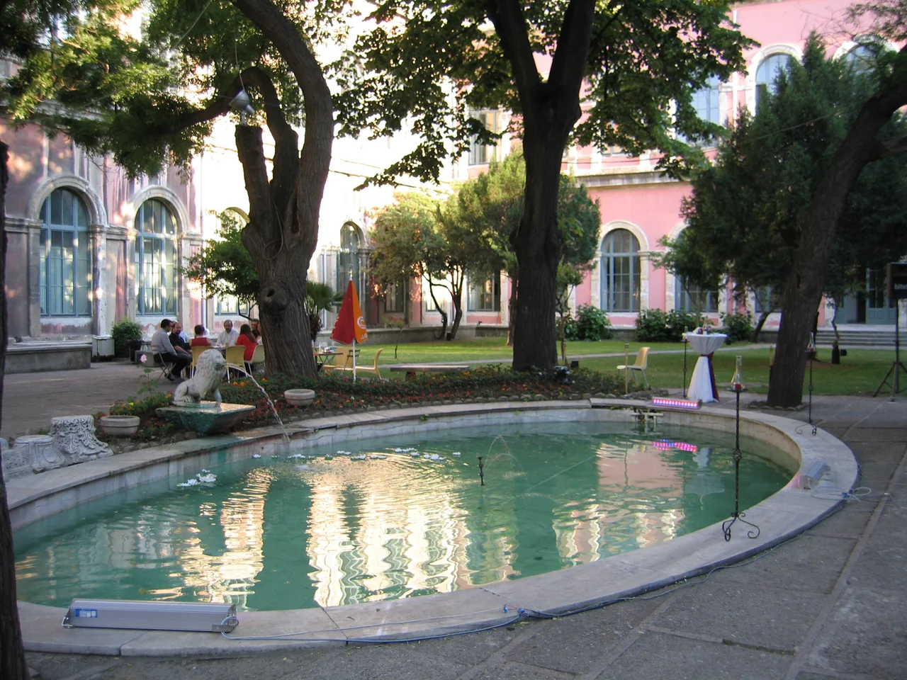 ITU Taşkışla Campus interior, Istanbul, Turkey. Photo by Babak Gholizadeh, June 2007.