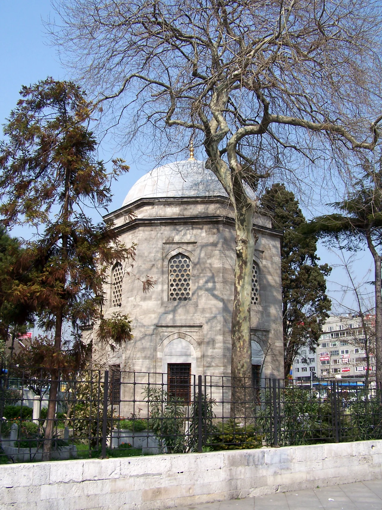 Türbe (tomb) of Barbaros Hayreddin Paşa in Beşiktaş, İstanbul, Turkey