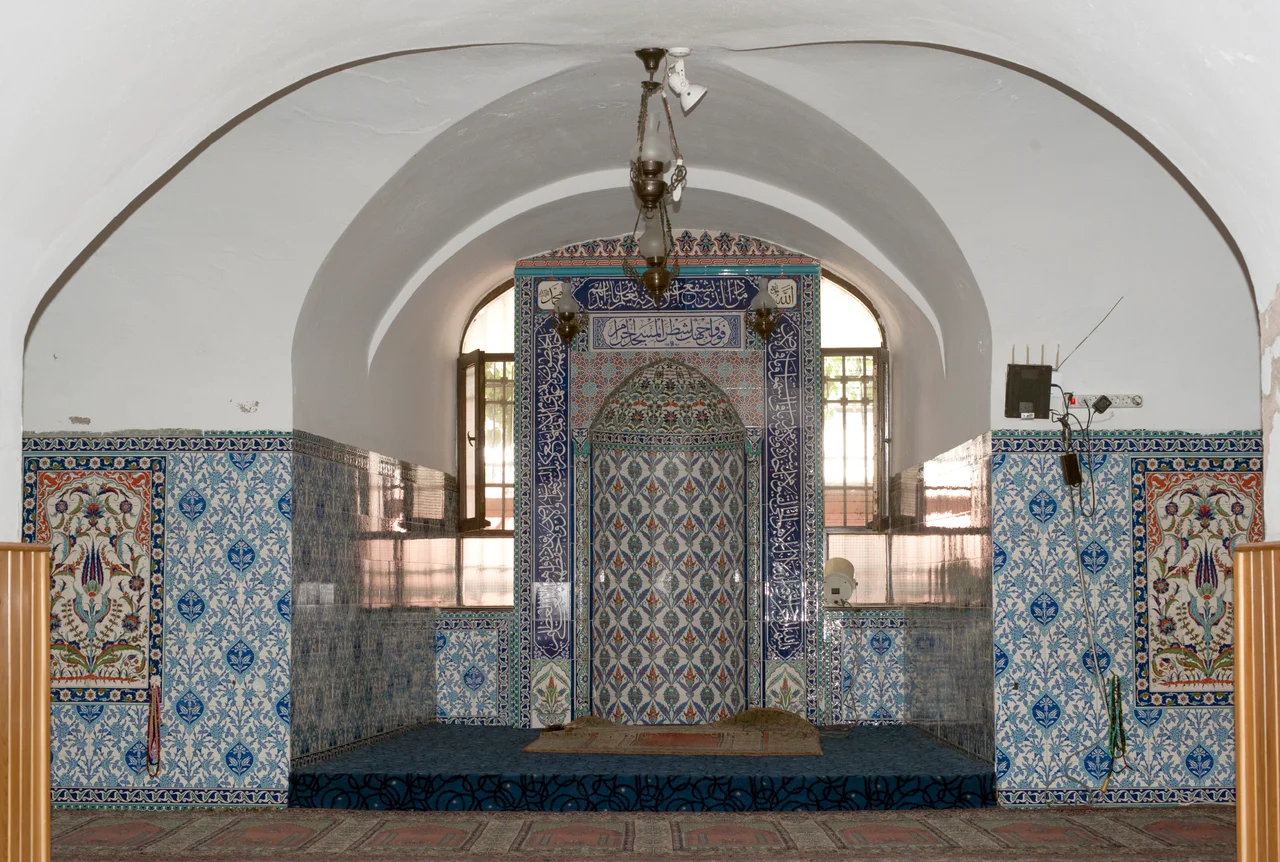 Mihrab of Yeralti Mosque, Istanbul, Turkey.